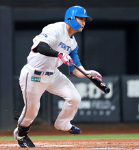 【日本ハム】西川遥輝が復帰初スタメンで復帰初安打をマーク　「ＤＯＭＩれ！」ポーズ決めた