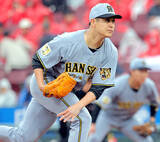 「【阪神】先発・大竹耕太郎が４回に逆転を許す…大山悠輔の拙守も重なり暗転　５回裏に雨脚強まり中断」の画像1