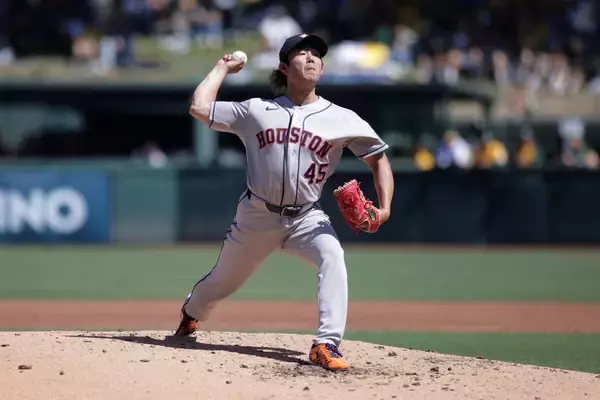 「アストロズ今井達也、２戦目でメジャー初勝利…６回途中無失点毎回９奪三振」の画像