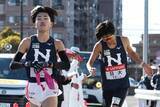 「【箱根駅伝】１２年ぶりシード権を狙う日大が９区で再び９位に浮上　猛追する帝京大が１４秒差１１位　７年ぶりのシード権を目指す中央学院大は１０位」の画像1
