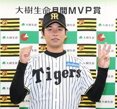 【阪神】高橋遥人＆森下翔太、６月度「大樹生命月間ＭＶＰ賞」受賞　高橋の３か月連続受賞はセ投手初　森下は初受賞に「一つステップアップに」