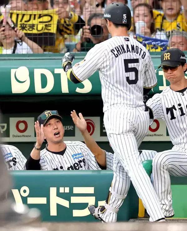 【阪神】巨人との天王山白星スタート　優勝マジック点灯へ王手、今季最多タイの貯金１６　近本光司が先頭打者弾、村上頌樹が好投披露