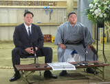 「伯乃富士が新小結　鳥取出身で６２年ぶり「すごく光栄」師匠の元横綱・照ノ富士「勢いではなく実力」…秋場所番付発表」の画像1