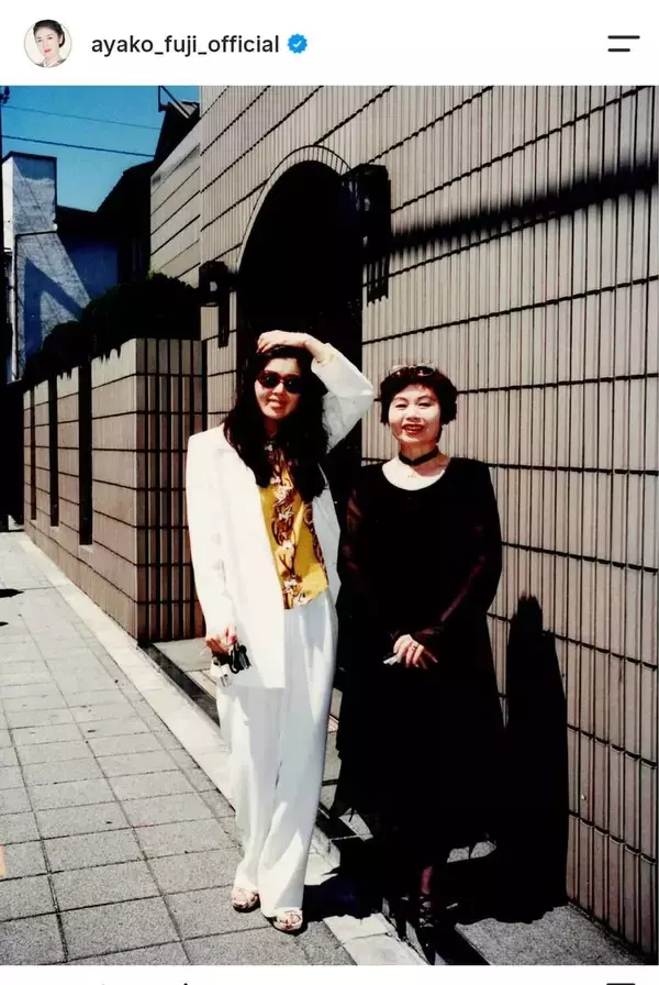 ２年前にがん公表の藤あや子　６３歳で亡くなった母の命日「母の年齢を超えて…本当に奇跡」しのぶ声「素敵な母娘」