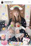 「中川翔子、双子の成長に「首がすわってくれて」「うう、うれしい」！夜間授乳の苦労も吐露「今夜は大変でした」」の画像1