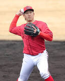 「【広島】小園海斗「打席に立つだけで全然違う」侍合宿を前に13日に志願の2軍紅白戦出場へ　日南1次キャンプ打ち上げ」の画像1