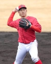 【広島】小園海斗「打席に立つだけで全然違う」侍合宿を前に13日に志願の2軍紅白戦出場へ　日南1次キャンプ打ち上げ