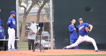 大谷翔平が”一刀流”でキャンプ始動　ＷＢＣでは登板回避明言もブルペン入りで投手調整専念スタート