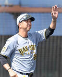 「【阪神】なぜ今朝丸裕喜を昨季２冠王と対戦させた？　藤川球児監督の真意「シーズンであの形では…」」の画像1