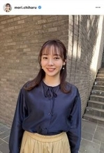 森千晴アナ、シックな衣装披露「素敵で似合ってる」「癒されます」「笑顔が爽やかで綺麗」