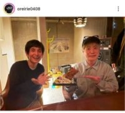 有名コンビが久しぶりの２ショット！誕生日に「ご飯」変ぼうした「カラテカ」現在の姿…入江氏が公開