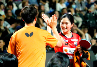 【卓球Ｔリーグ】木原美悠「目標は優勝。熱くなって」兄・翔貴監督も信頼「流れガラッと変える」台湾開幕、トップ名古屋が女王・神奈川を３―１で破って好発進