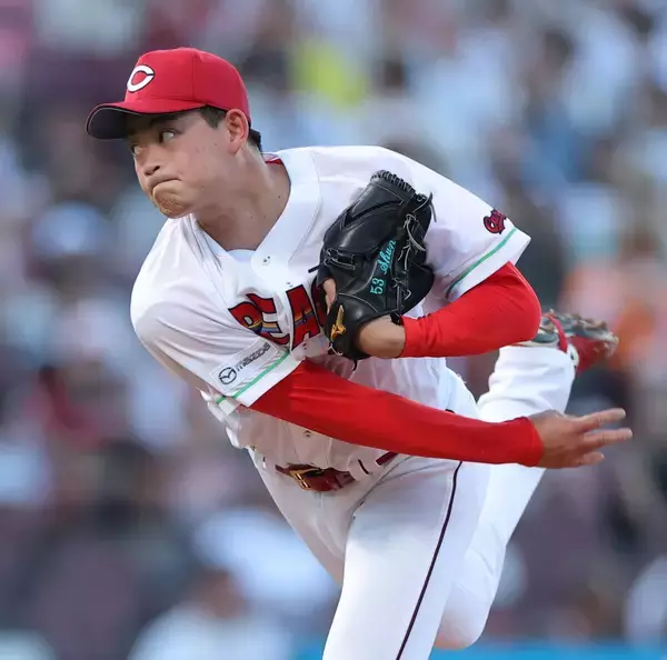 【広島】岡本駿が４回４失点で降板…７勝目逃す　２戦連続で責任投球回投げきれず　球宴で敢闘選手賞を受賞した２年目右腕