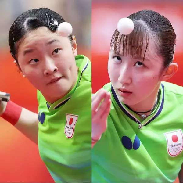 【卓球】世界１位“みわひな”張本美和、早田ひな組が女子ダブルス日本６０年ぶり金メダルへあと２勝　準決勝は世界３位・香港戦…アジア大会