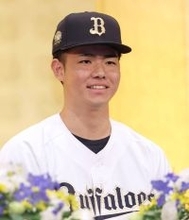 【オリックス】ドラフト２位・森陽樹の目標は最速１６０キロ「将来的に一番、活躍できるように」１９０センチの大型右腕が決意