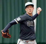 「【オリックス】田嶋大樹が「ゴルフ投法」を披露「クラブを握るような感じで…」宮崎キャンプ初ブルペンで４１球」の画像1