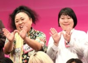 ニッチェ・江上敬子が衝撃のジャビット姿で始球式登場！耳は地毛で再現！相方・近藤くみこが公開