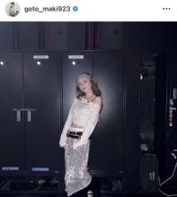 「超超超超かっこいい」後藤真希のライブオフショットに反響「可愛すぎっ」「ビジュが神がかってます」