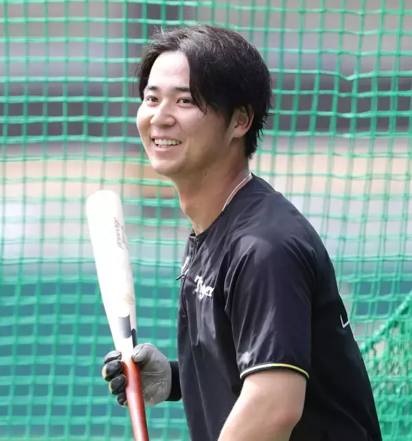 【阪神】高卒４年目・井坪陽生が１軍合流…２軍２６試合で打率３割４分５厘、１本塁打