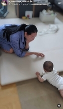 ４４歳・冨永愛　赤ちゃんと２ショット！父親はパートナーの俳優「いつもありがとう」５月に第２子出産報告