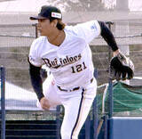 「【オリックス】２５年３月に右肘ＴＪ手術の宇田川優希がファームで１回無安打無失点　３四球も最速１５５キロ」の画像1