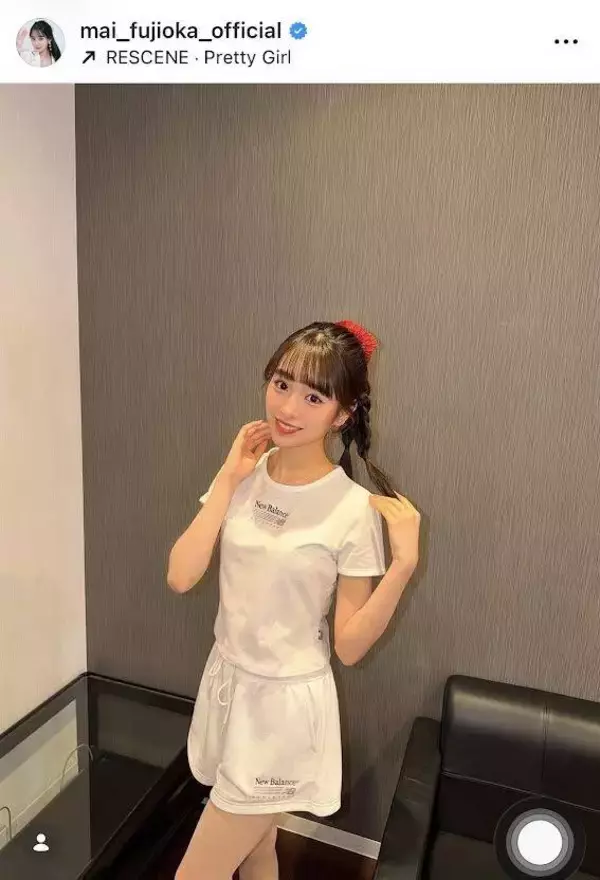 「かわいすぎて心臓ぎゅっ」父は大物俳優！４人きょうだいの末娘１８歳が「身体の線細っ」「スタイル良！」と話題…藤岡舞衣