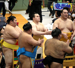 安青錦、九州場所へ「稽古して強くなるしかない」　秋巡業で決意新た…秋場所後は疲労から発熱「少し痩せたので。まずは体重を戻す」