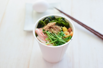 ♪がんばらなくてもできる！こどもレシピ その４【栄養もりもりカップ麺】