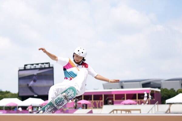 スケボー女子 １３歳西矢椛のスゴ技にネット驚愕 １３歳 めちゃめちゃやばい 21年7月26日 エキサイトニュース