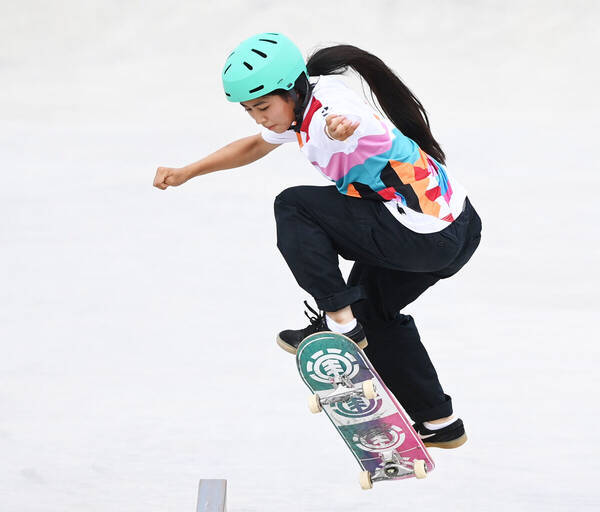 スケートボード ストリート女子で中山楓奈が銅メダル 21年7月26日 エキサイトニュース