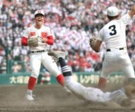 【センバツ】智弁学園・杉本真滉、打球直撃も執念の１失点完投「顔に当たっても捕るという気持ち」今大会４勝目で防御率は驚異の０・２６