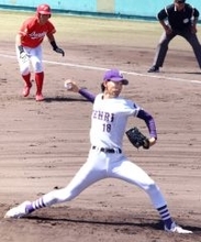 【大学野球】天理大・的場吏玖、８回零封で無傷の３勝目　巨人・阪神らスカウトの前で好投…阪神大学