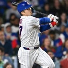 鈴木誠也、前日のうっぷん晴らす５戦ぶり６号同点３ラン　今季最長１３８メートル超の特大弾　ＷＢＣで右膝負傷も年間２７発ペース