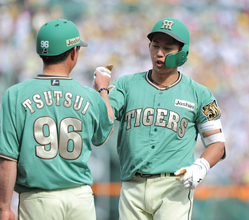 【阪神】１２度目の完封勝ちで首位返り咲き　立石正広の左前打が決勝打に　５回には森下が暴言でまさかの退場