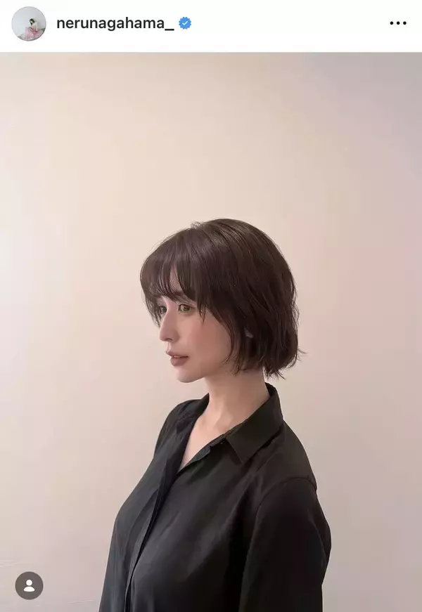 「髪を切った！」長濱ねる、ボブヘアにイメチェンでファン歓喜「良き！！」「ショートねるかわいい」「絶世の美女」