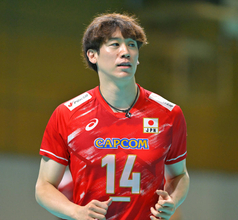 【バレー】石川祐希「全て出し切る」ロス五輪切符懸かるアジア選手権へ決意　コンディション調整中で練習は冒頭１５分で別メニュー