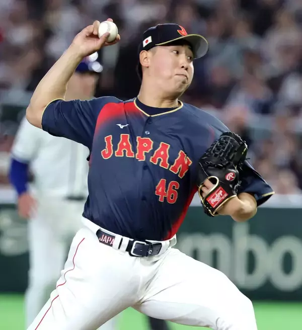 侍２番手・藤平尚真が見事に火消し！　２死満塁から登板　空振り三振で切り抜ける