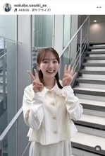 テレ朝・佐々木若葉アナ、透き通る白コーデが「かわいい！」「可愛い笑顔」２４歳迎え「何事も前向きに」
