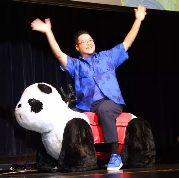 落合福嗣　アニメ「こち亀」両さん役に感激　父・博満氏との会話で笑いを誘う