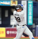 「【ロッテ】井上広大が２回に先制の４号ソロ　故郷の大阪で移籍後初アーチに「久々のスタメンで結果を出せるように」」の画像1