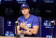 大谷翔平、ＰＳ直前会見で明かした“高揚感”「いよいよスタートする。期待感とワクワク感」　ドジャース３年目はＷＢＣから激動の１年「長く感じる」