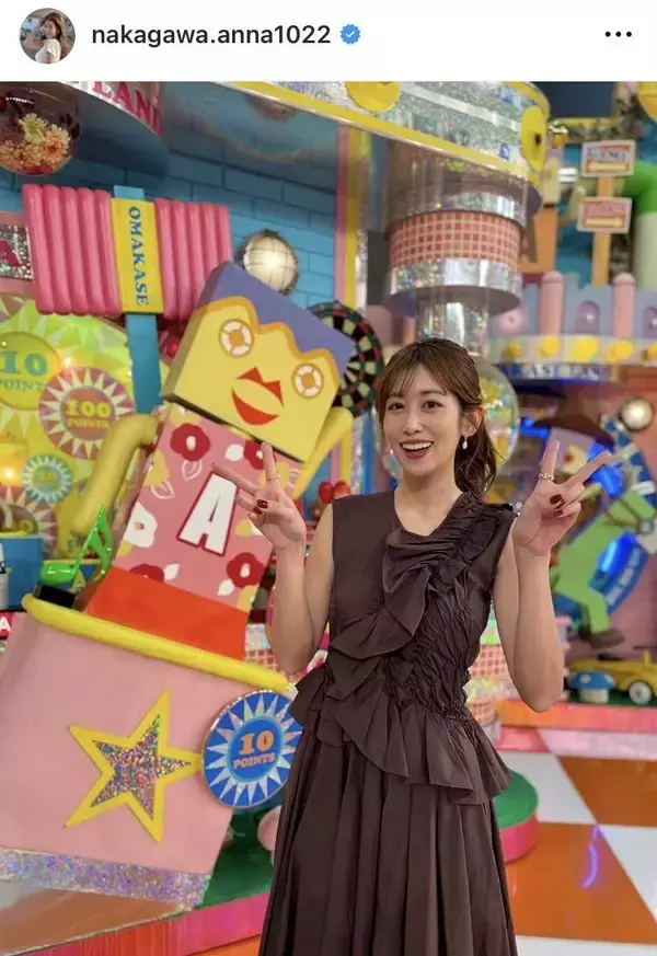 中川安奈アナ、プロレス転向の金メダリストと「友達」２ショット「即連絡して生放送終わりに会えました」