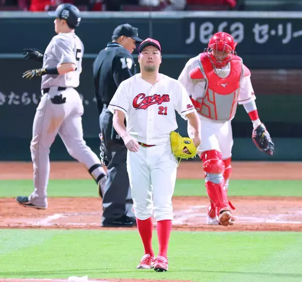 【広島】まさかの逆転負け　１点リードの９回に中崎翔太が２ラン被弾　連勝ストップで貯金０