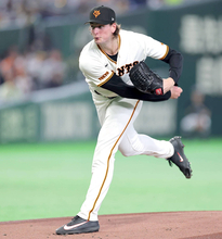 【巨人】ウィットリーが来日後最速の１５６キロを計測…５回まで２失点