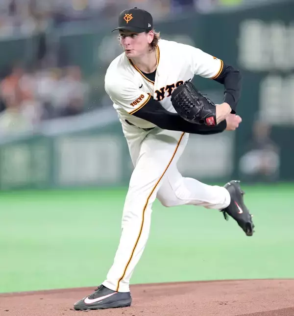 【巨人】ウィットリーが来日後最速の１５６キロを計測…５回まで２失点