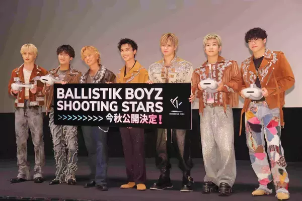 ＶＲと映画館を掛け合わせた次世代シアター誕生　ＢＡＬＬＩＳＴＩＫ　ＢＯＹＺが第１弾作品に出演「８人目のメンバーになった気分で」と没入感アピール