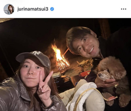 「キャンプ姿まで見ることができるなんて」新婚の松井珠理奈、夫婦の幸せショットが「最高」「めっちゃ素敵」と話題