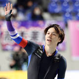 「【Ｓスケート】森重航　ミラノ五輪旗手の大役に「楽しく先頭を歩きたい」　５００メートルでの金メダルにも自信」の画像1