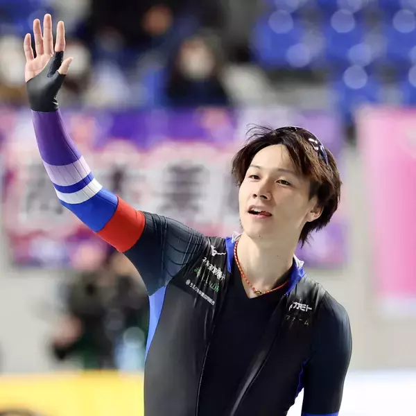 【Ｓスケート】森重航　ミラノ五輪旗手の大役に「楽しく先頭を歩きたい」　５００メートルでの金メダルにも自信