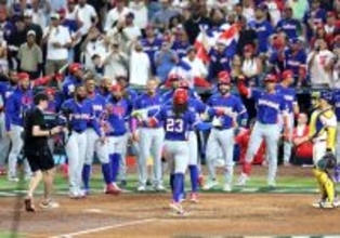 【ＷＢＣ】最終回ヒヤリも…ドミニカ共和国４発で４連勝　４戦１３発　空前の強打で１位通過…準々決勝は韓国と対戦
